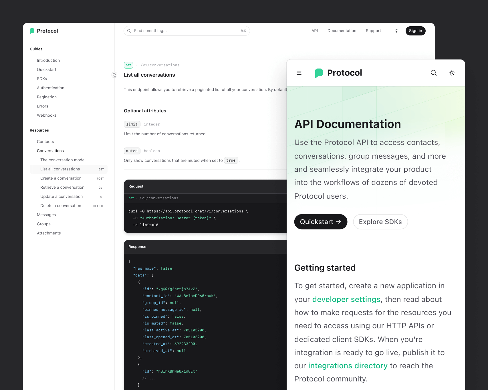 Protocol Banner